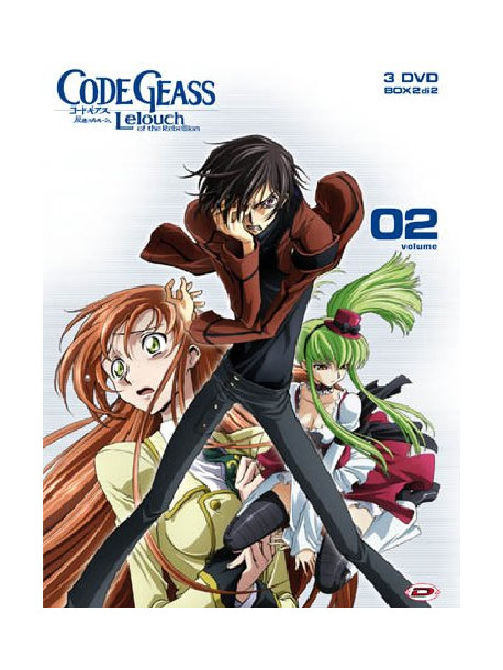 Code Geass - Lelouch Of The Rebellion Box 02 (Eps 14-25) (3 Dvd)