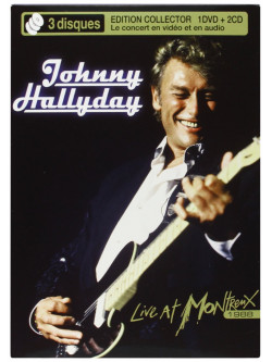 Johnny Hallyday - Live At Montreux 1988  (2 Cd+Dvd)