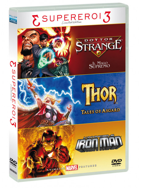 Dottor Strange / Thor - Tales Of Asgard / Invincibile Iron Man (L') (Ltd) (3 Dvd)