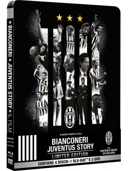 Bianconeri - Juventus Story (Ltd Steelbook) (Blu-Ray+3 Dvd)