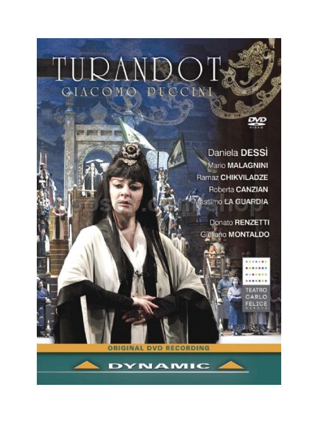 Puccini - Turandot  - Renzetti/Malagnini/Chikviladze/Canzian/Orchestra Del Teatro Carlo Felice
