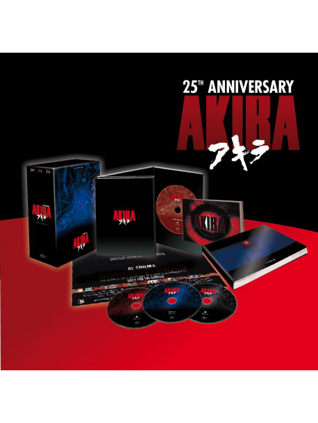 Akira 25th Anniversary Limited Edition Box (Blu-Ray+Dvd+Cd+Libro)