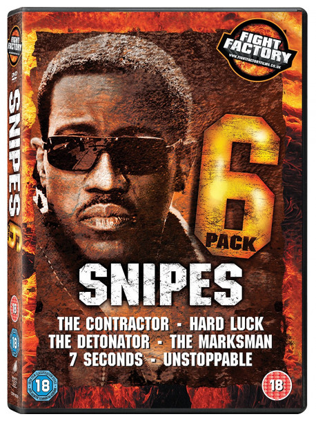 Wesley Snipes 6 Pack - The Contractor / Hard Luck / The Detonator / The Marksman / 7 Seconds / Unstoppable (6 Dvd) [Edizione: Re