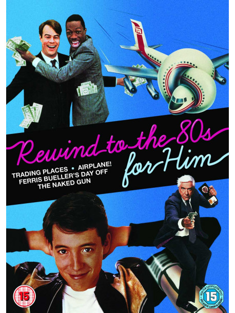 Trading Places / Ferris Bueller's Day Off / Naked Gun / Airplane (4 Dvd) [Edizione: Regno Unito]