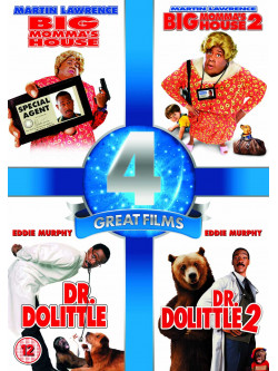 Big Momma's House / Big Momma's House 2 / Dr Dolittle / Dr. Dolittle 2 (4 Dvd) [Edizione: Regno Unito]