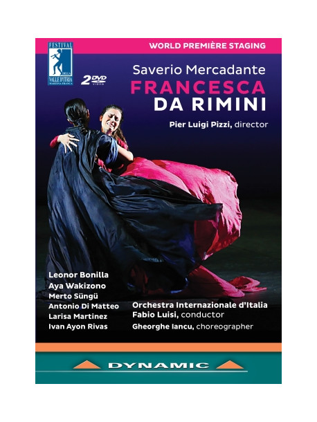 Mercadante - Francesca Da Rimini (2 Dvd)