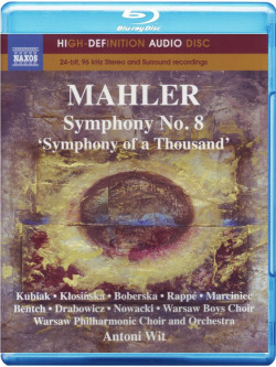 Mahler - Sinfonia N.8 sinfonia Dei Mille  - Wit Antoni Dir  /warsaw Philharmonic Choir, Polish Radio Choir In Krakow, Cardinal