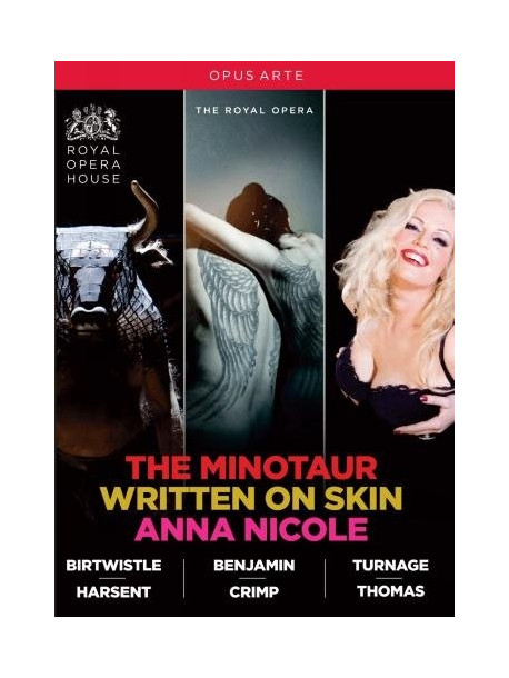 George Benjamin - Written On Skin - Contemporary British Operas (4 Blu-Ray)