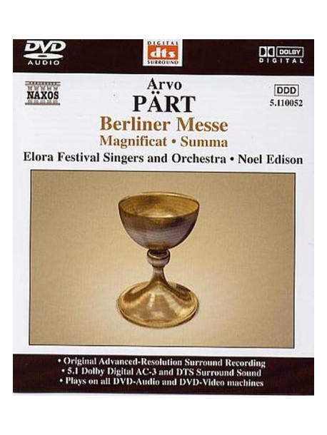 Arvo Part - Berliner Messe