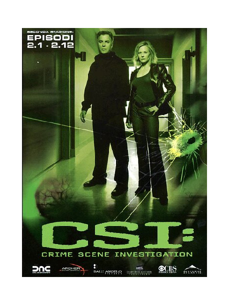 C.S.I. - Scena Del Crimine - Stagione 02 01 (Eps 01-12) (3 Dvd)