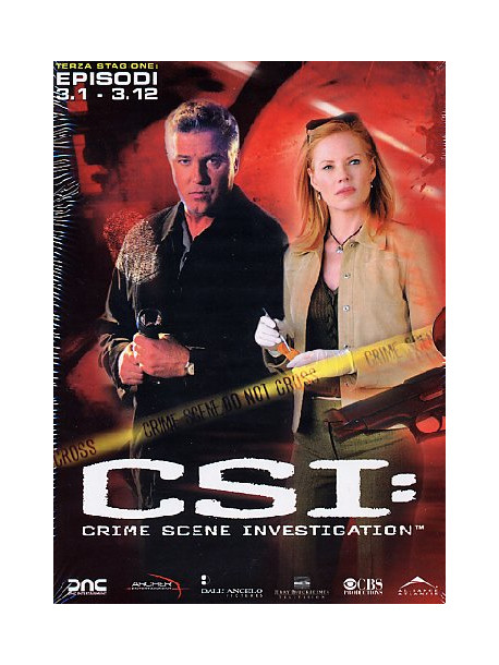 C.S.I. - Scena Del Crimine - Stagione 03 01 (Eps 01-12) (3 Dvd)