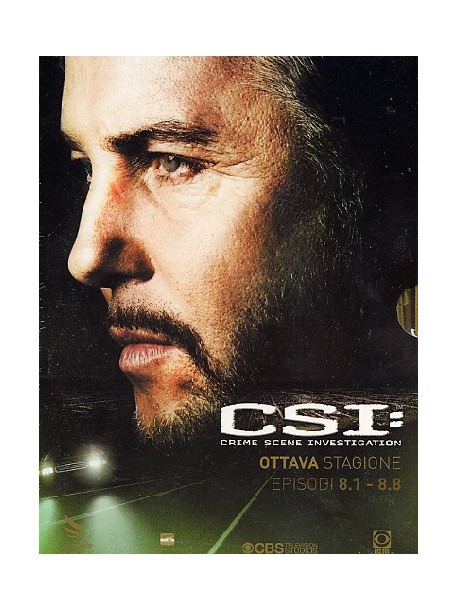 C.S.I. - Scena Del Crimine - Stagione 08 01 (Eps 01-08) (3 Dvd)