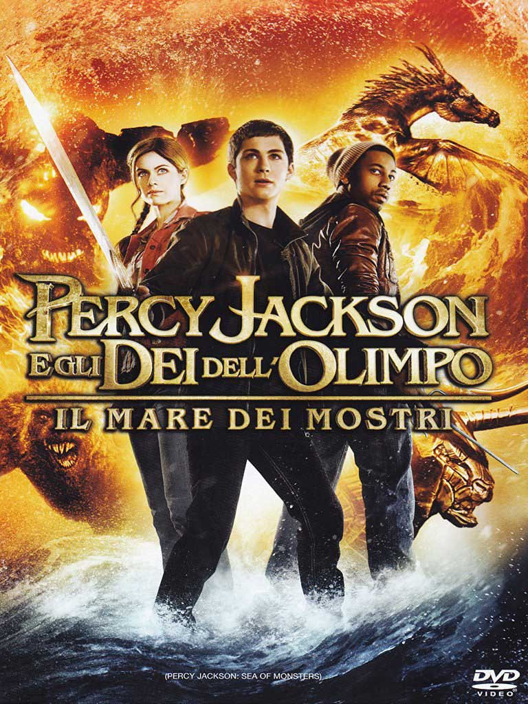 Percy Jackson E Gli Dei Dell'Olimpo - Il Mare Dei Mostri [DVD]
