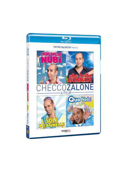 Checco Zalone 4 Film Collection (4 Blu-Ray)