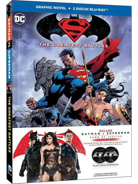 Batman V Superman - Dawn Of Justice (2 Blu-Ray+Graphic Novel)