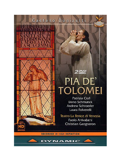 Pia De' Tolomei (2 Dvd)