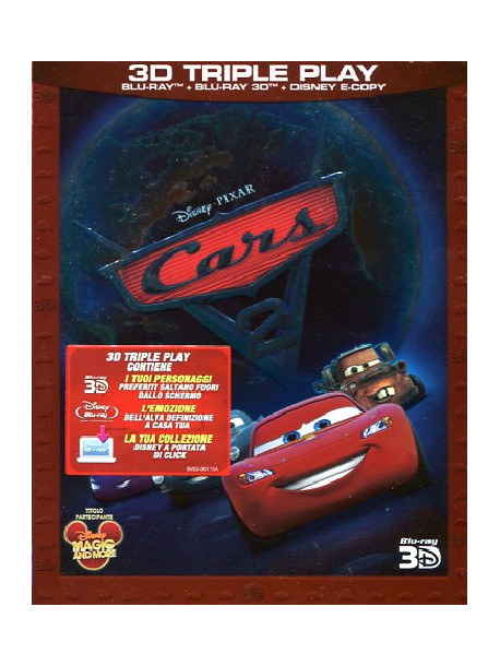 Cars 2 (3D) (Blu-Ray+Blu-Ray 3D+E-Copy)