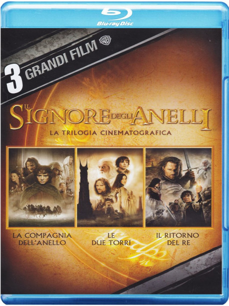 Signore Degli Anelli (Il) - 3 Grandi Film (3 Blu-Ray)