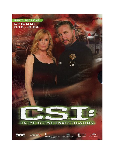 C.S.I. - Scena Del Crimine - Stagione 06 02 (Eps 13-24) (3 Dvd)