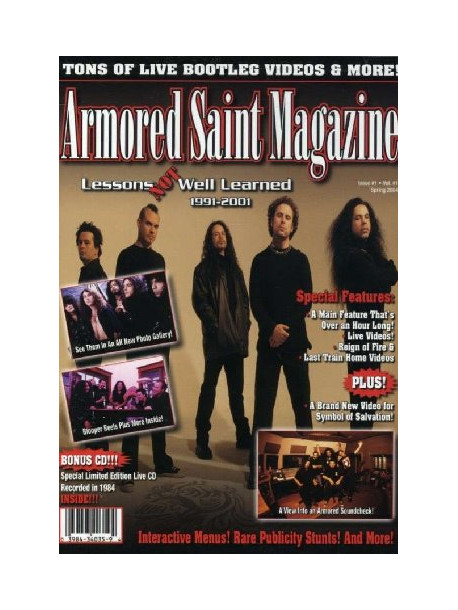 Armored Saint - Lessons Not Well Learned (Dvd+Cd)