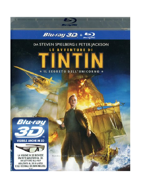 Avventure Di Tintin (Le) -  Il Segreto Dell'Unicorno (3D) (Blu-Ray 3D+Blu-Ray)