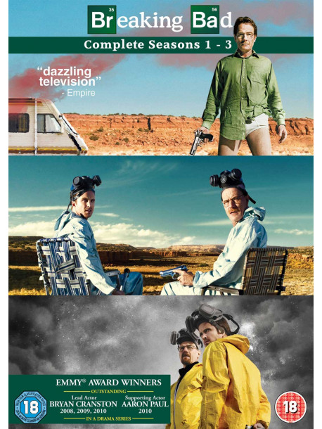 Breaking Bad  - Seasons 1-3 (11 Dvd) [Edizione: Regno Unito]