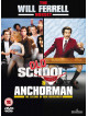 Will Ferrell - Old School / Anchorman The Legend of Ron Burgundy (2 Dvd) [Edizione: Regno Unito]