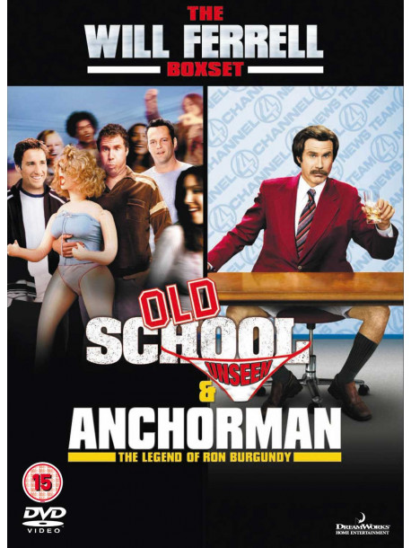 Will Ferrell - Old School / Anchorman The Legend of Ron Burgundy (2 Dvd) [Edizione: Regno Unito]