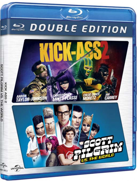 Kick-Ass 2 / Scott Pilgrim Vs. The World (2 Blu-Ray)