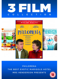 Philomena / The Best Exotic Marigold Hotel / Mrs Henderson Presents (3 Dvd) [Edizione: Regno Unito]