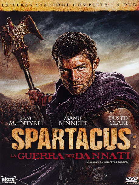 Spartacus - La Guerra Dei Dannati - Stagione 03 (4 Dvd)