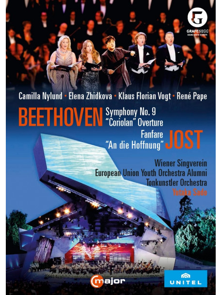 Beethoven - Sonfonia N.9 Op.125 Corale, Coriolano (Overture Op.62) (5 Dvd)