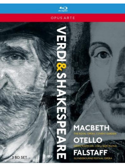 Verdi & Shakespere: Macbeth, Otello, Falstaff (3 Blu-Ray)