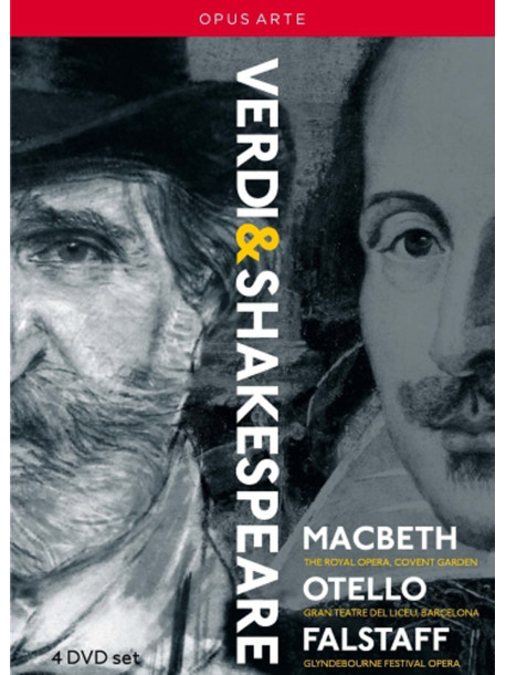 Verdi & Shakespeare - Macbeth, Otello, Falstaff (4 Dvd)