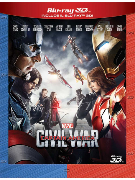Captain America - Civil War (3D) (Blu-Ray 3D+Blu-Ray)