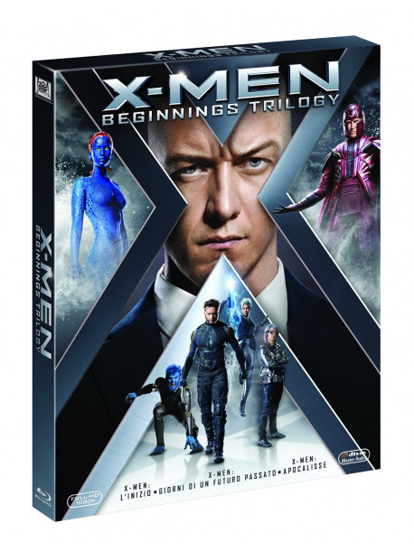 X-Men - L'Inizio / X-Men - Giorni Di Un Futuro Passato / X-Men - Apocalisse (3 Blu-Ray)