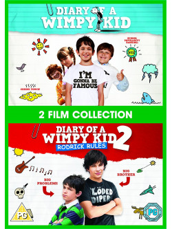 Diary Of A Wimpy Kid 1 & 2 (2 Dvd) [Edizione: Regno Unito]