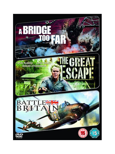 Bridge Too Far (A) / The Great Escape / Battle Of Britain (3 Dvd) [Edizione: Regno Unito]