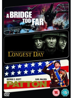 Longest Day (The) / A Bridge Too Far / Patton (3 Dvd) [Edizione: Regno Unito]