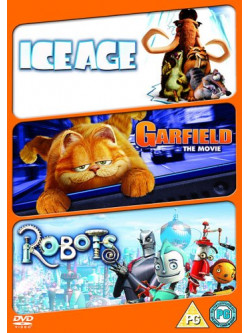 Robots / Ice Age / Garfield - The Movie (3 Dvd) [Edizione: Regno Unito]