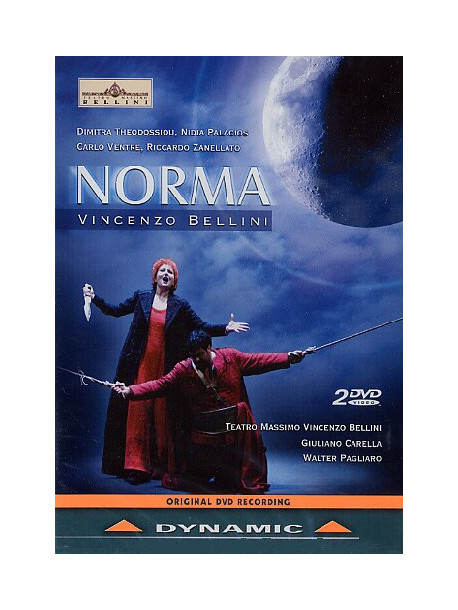 Bellini - Norma  - Carella/Theodossiou/Palacios/Ventre (2 Dvd)