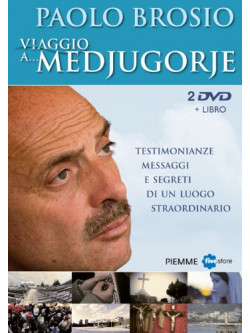 Viaggio A Medjugorje (Paolo Brosio) (2 Dvd + Libro)