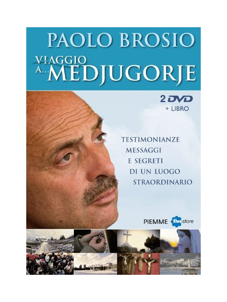 Viaggio A Medjugorje (Paolo Brosio) (2 Dvd + Libro)