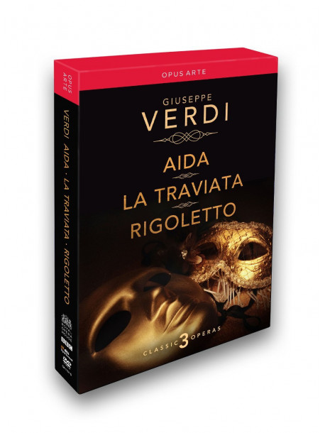 Verdi Giuseppe - Aida, La Traviata, Rigoletto - Lopez-cobos Jesus Dir (3 Dvd)