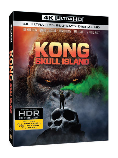 Kong: Skull Island (4K Ultra Hd+Blu-Ray+Digital Copy)