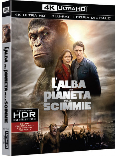Alba Del Pianeta Delle Scimmie (L') (4K Ultra Hd + Blu-Ray)