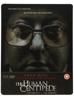 Human Centipede 1  2 The Special Editionmonster Picturessteelbook (4 Blu-Ray) [Edizione: Regno Unito]