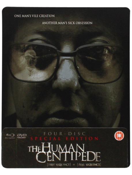 Human Centipede 1  2 The Special Editionmonster Picturessteelbook (4 Blu-Ray) [Edizione: Regno Unito]