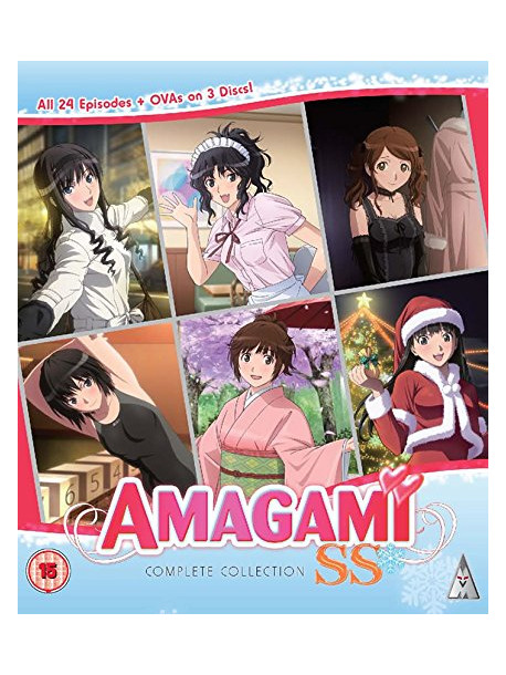 Amagami Ss Collection (3 Blu-Ray) [Edizione: Regno Unito]