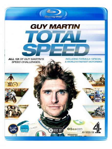 Guy Martin Total Speed Boxset Series 1  2  3 And F1 Special Bluray (3 Blu-Ray) [Edizione: Regno Unito]